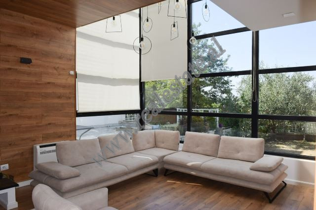 Modern villa for sale in Dervish Shaba Street, near TEG in Tirana.
It offers a construction area of